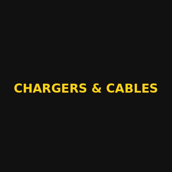 Chargers, Cables & Power Banks