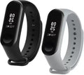 INEFABLE® Mi Band 3 & 4 Straps Silicon Wristband Band Straps for Original M3 & M4 Bands with One Year Warranty - Device No...