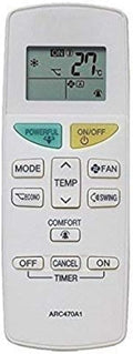 Astigo Air Conditioner Remote Compatible Daikin Split AC Remote Control [ Compatible for Daikin AC Remote ] [ AC-132A ]