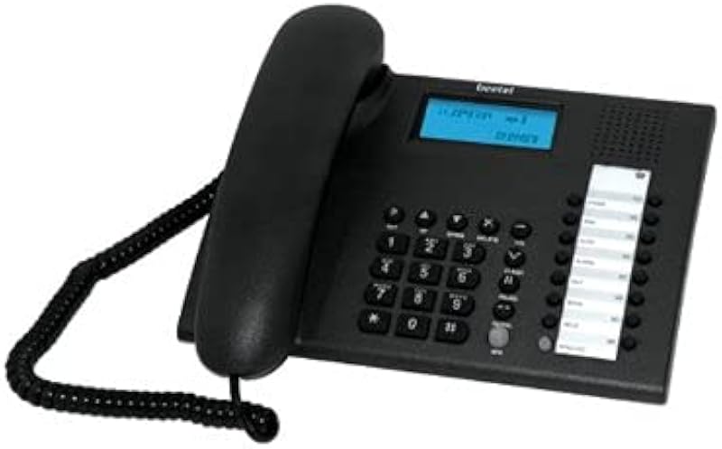 Beetel M90N Caller ID Corded Landline Phone with 16 Digit LCD Display,FSK/DTMF Compatable Caller N ID,8 Direct One Touch &...