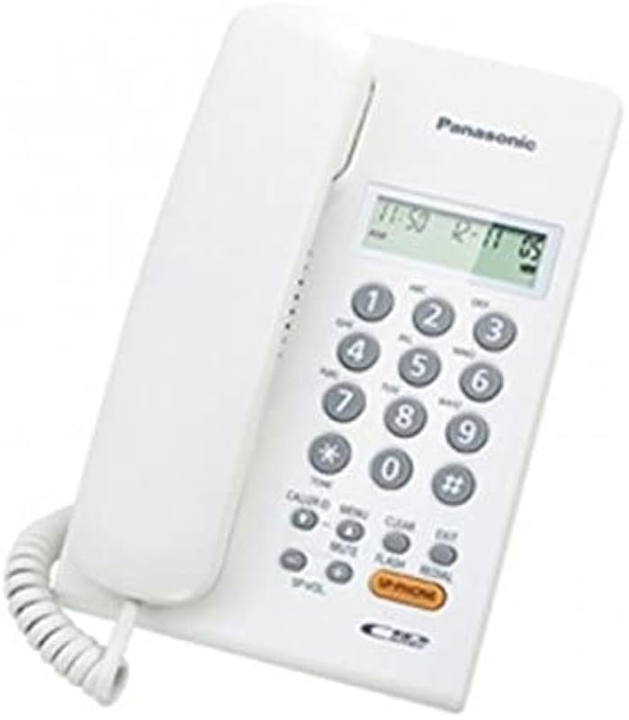 Panasonic Corded Telephone, White