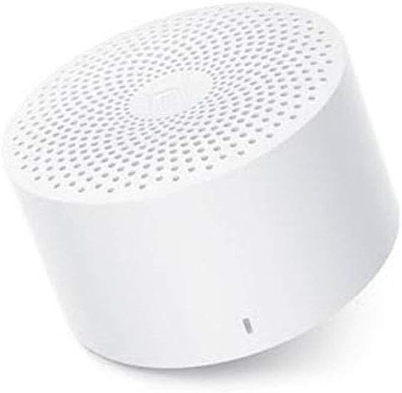 MI Compact Bluetooth Speaker 2 with in-Built mic and up to 6hrs Battery (White)