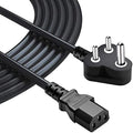FEDUS 3M Computer Power Cable Cord for Desktops PC and Printers/Monitor SMPS Power Cable IEC Mains Power Cable Black