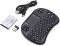 Mini 2.4Ghz Wireless Touchpad Keyboard with 360 Degree Flip, USB Drive Port Rechargeable Lithium-Ion Battery Ergonomically...