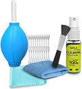 Gizga Essentials Professional 6-in-1 Cleaning Kit for Cameras & Sensitive Electronics (Includes: Air Blower, Cotton Swabs,...