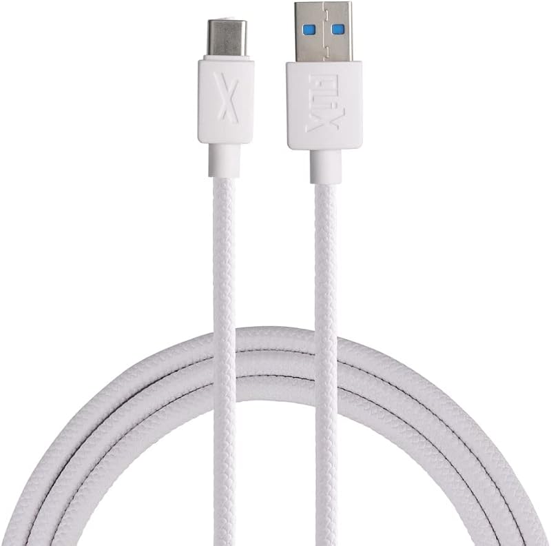 FLiX (Beetel USB to Type C PVC Data Sync & 2A Fast Charging Cable, Made in India, 480Mbps Data Sync, Tough Cable, 1 Meter ...