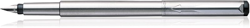Parker Vector CT Fountain Pen, Stainless Steel