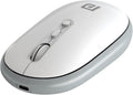 Portronics Toad II Wireless Optical Mouse with Dual Connectivity 2.4 Ghz & Bluetooth 5.0, Rechargeable Battery, Adjustable...