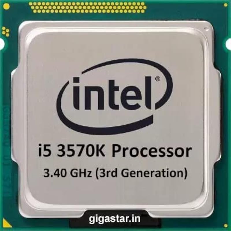 Core i5 3570K 3rd Generation Processor 3.40 Ghz for LGA 1155 Socket Excellent Performance Processor (Silver)