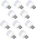 Oblivion USB LED LAMP Night Light, Plug in Small Led Nightlight Mini Portable for PC and Laptop (Pack of 10)