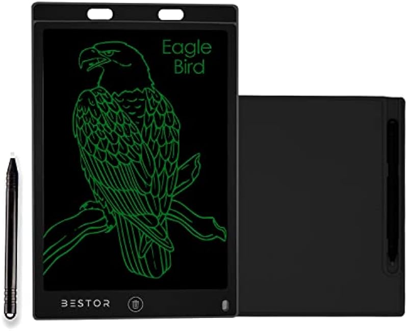 Bestor® Portable Ruff 12 inches/30.48 cm LCD Paperless Memo Digital Tablet E-Writer/Writing/Drawing Pad, Graffiti Drawing ...