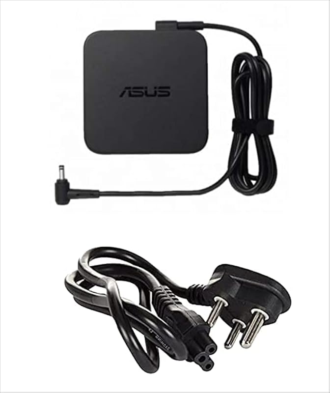Asus ADP-45ZE B 45W Laptop Adapter/Charger with Power Cord for Select Models of ASUS Laptop (19 V, 2.37 A, 4 mm x 1.2mm Di...