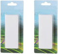 OLWICK® 2 Pcs Power Strip Fixator Self Adhesive Socket Holder Punch-Free Wall-Mounted Desktop Fixer Plugin Holder Organize...