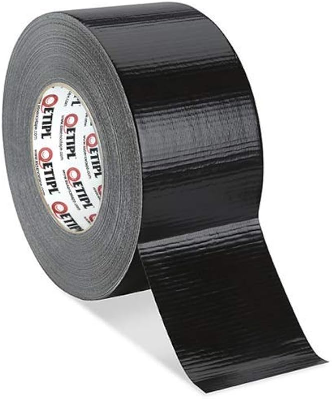 ETIPL ETI Book Binding/Duct Tape (Black, 72 mm)
