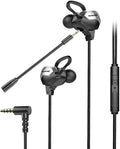 Cosmic Byte CB-EP-06 in-Ear Earphones with Inbuilt and Detachable Dual Microphone, Lightweight, Hi-Fidelity Drivers (Blac...