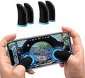 DEVCOMM Finger (Pack of 6 pieces) Sleeves PUBG Finger For Mobile Game Controllers Anti Sweat Breathable Professional Touch...