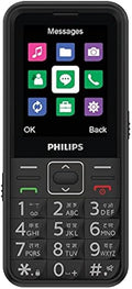 PHILIPS Xenium E209 Premium Multimedia Feature Keypad Mobile Basic Bar Phone with Dual SIM Card, Vivid Display, Rear Camar...
