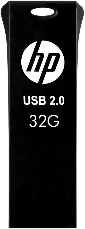 HP v207w 32GB USB 2.0 Pen Drive,Black