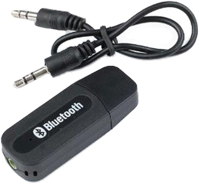 Techgadget Wireless USB Bluetooth Music Receiver Adapter for Home Theatre Car Speakers MP3 (N-1215)