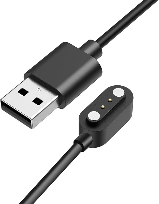 GO SHOPS FireBoltt 360 SpO2 Smart Watch Charger 2 Pin USB Fast Charger Magnetic Charging Cable Adapter (smart watch charge...