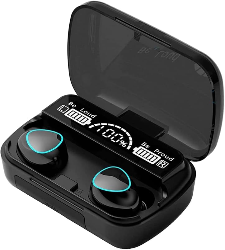 M10 Wireless Earbuds Bluetooth 5.1 TWS 2200mAh Power Bank Charging Box in Ear Earphones True Stereo Sports Headphones Wate...