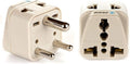 OREI Canada to India Converter Plug, USA, UK to India Adapter Plug - Type D Travel Adapter - 2 in 1 USA to India Adapter P...