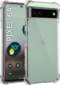 TheGiftKart Crystal Clear Back Cover Case for Google Pixel 6A | 360 Degree Protection | Shock Proof Design | Transparent B...