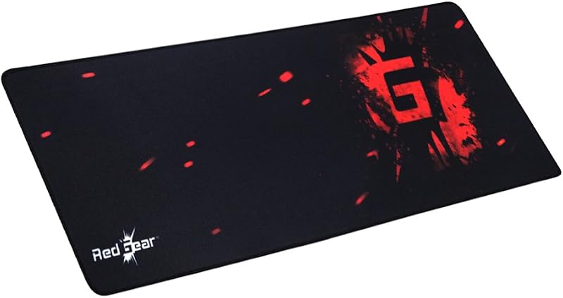 Redgear MP80 Speed-Type Gaming Mousepad (Black/Red)