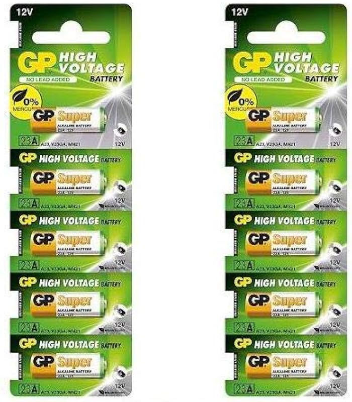 Trendy Store 23A Pack of 5 Pieces 12V Alkaline Battery High Voltage Cell Car Remote Battery(5 pc)