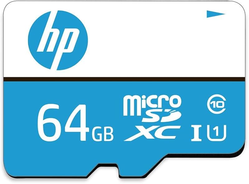 HP 64GB Class 10 MicroSD Memory Card (HP-MSDCWAU1-64GB)