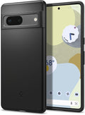 Spigen Thin Fit Back Cover Case Compatible for Google Pixel 7 (TPU + Polycarbonate | Black)