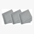Beclina Screen Cleaning Towel (Grey, Set of 3) | 30 x 30 cm | 200 GSM Microfiber Glass Cleaning Towel | Scratch Proof Towe...