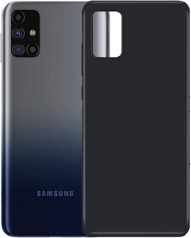 CEDO Samsung M31s Back Cover | Matte Soft Silicon Flexible | Camera Bump Protection | All Side Shock Proof Rubberised Back...