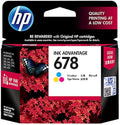 HP 678 Tri-Color Ink Cartridge