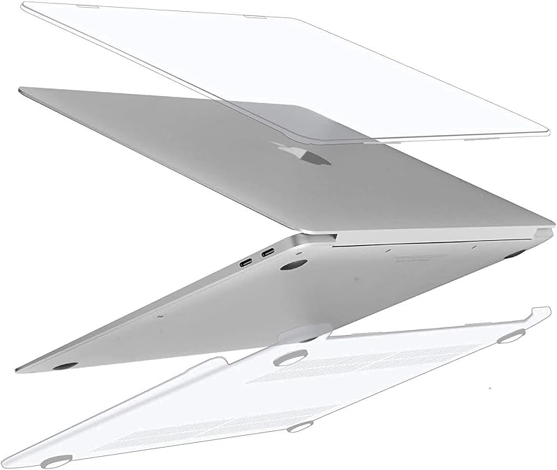 GIOIA BAZAAR Case for MacBook, Plastic Hard Shell Case Cover Compatible with MacBook Air 13 inch (2020 2019 2018 Release) ...