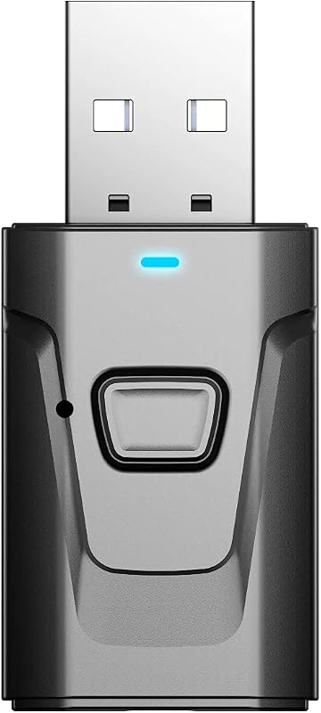 Skypearll Bluetooth Car Adapter, Mini USB Bluetooth 5.0 Transmitter Receiver Wireless 3.5mm Aux Jack Adapter Hands-Free Ca...