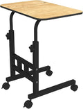 Portronics My Buddy D Wood Multipurpose Movable & Adjustable Table for Computer & Laptop(Brown)