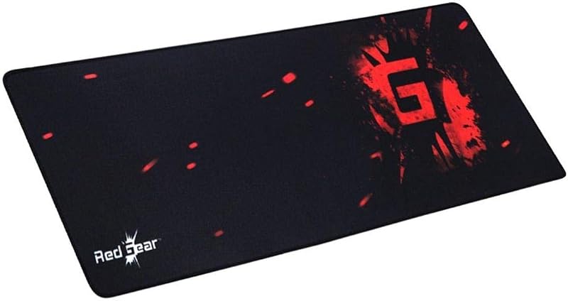 Redgear MP80 Type Gaming Mousepad (Black/Red)