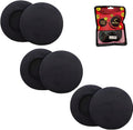 Crysendo Ear Muffs Headphone Cushion (60mm / 6cm) 6Pcs 5mm Thick Replacement Earpads for Headphone Sponge Cover | High-Den...