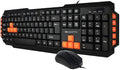 Amkette Xcite Pro USB wired Keyboard & Mouse Combo for Laptop, PC and USB Support Devices with 10 dedicated Multimedia Key...