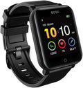 GOQii Smart Vital Fitness SpO2 1.3" HD Full Touch, Smart Notification Waterproof Smart Watch for Android Phones Blood Oxyg...