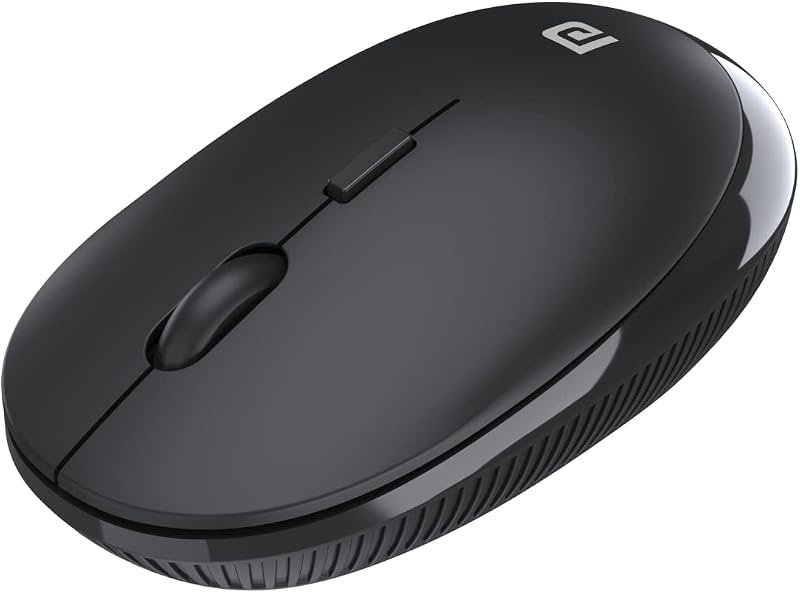 Portronics Toad 22 2.4Ghz Wireless Optical Mouse for Laptops/PC with USB Nano Dongle, Optical Orientation, Adjustable DPI,...
