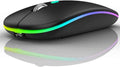 Offbeat® - DASH 2.4GHz Wireless + Bluetooth 5.1 Mouse, Multi-Device Dual Mode Slim Rechargeable Silent Click Buttons Wirel...