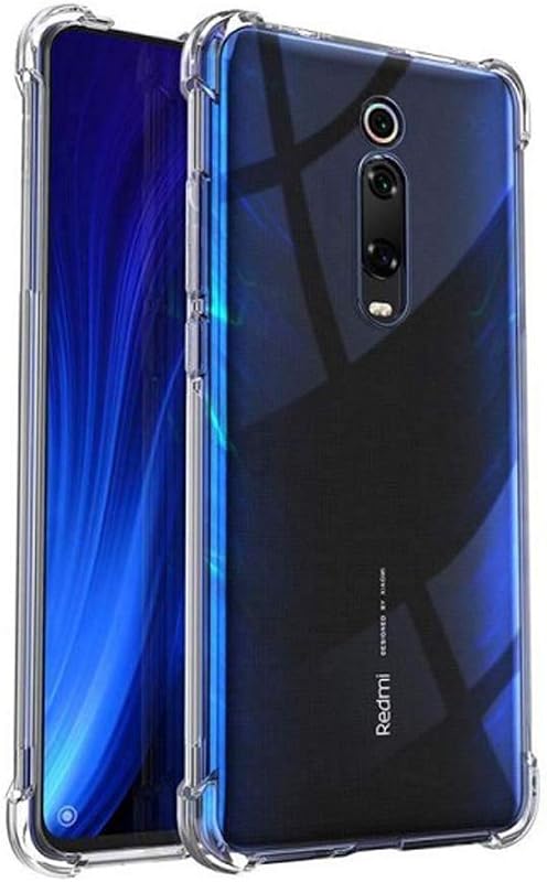 Amazon Brand - Solimo Thermoplastic Polyurethane Mobile Cover, Soft and Flexible Shockproof Back Cover with Cushioned Edge...