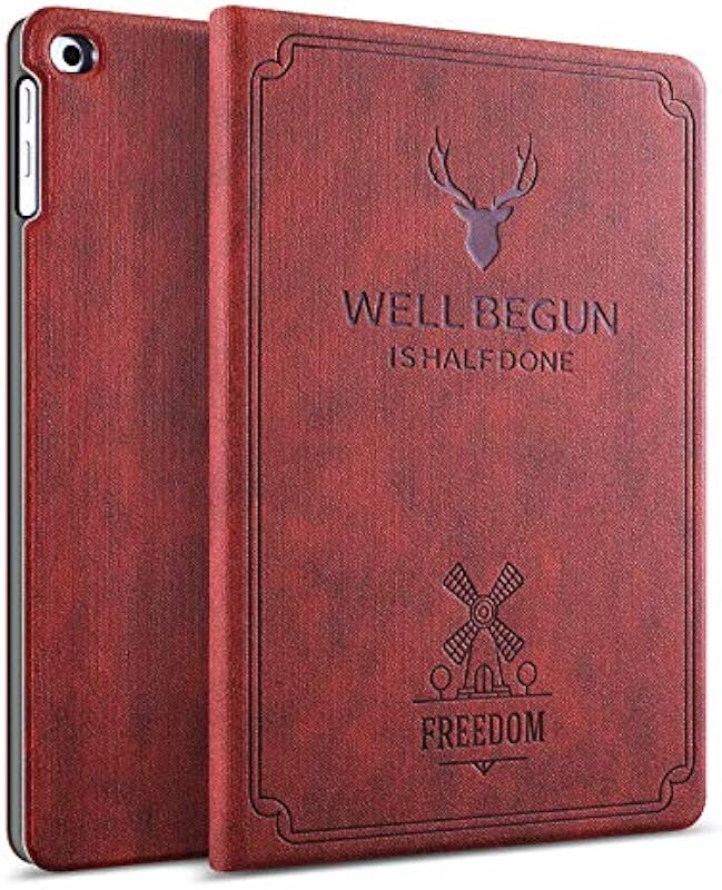 ProElite Smart Deer Flip case Cover for iPad 9.7 inch 2018/2017 / Air 2 / Air 1 5th/6th Generation (A1822/A1823/A1893/A195...