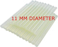 GLUN HOT MELT Transparent Glue Sticks for Glue Gun (11MM - 25 Sticks)