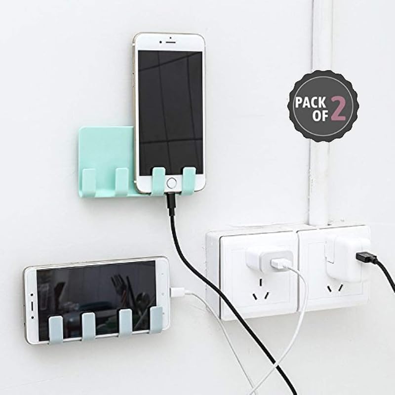 IRONFIX® Unbreakable Mobile Holder for Home Wall Charging, Wall Mount Phone Holder, Wall Mobile Charging Holder,Wall Holde...