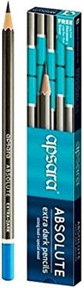 Apsara Absolute Extra Dark Pencils - Pack of 10