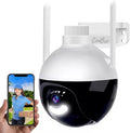 Conbre CruizerXR Outdoor WiFi 1080p Motorized Pan/Tilt Camera |Color Night Vision | Dust and Water Protection | Auto Cruis...
