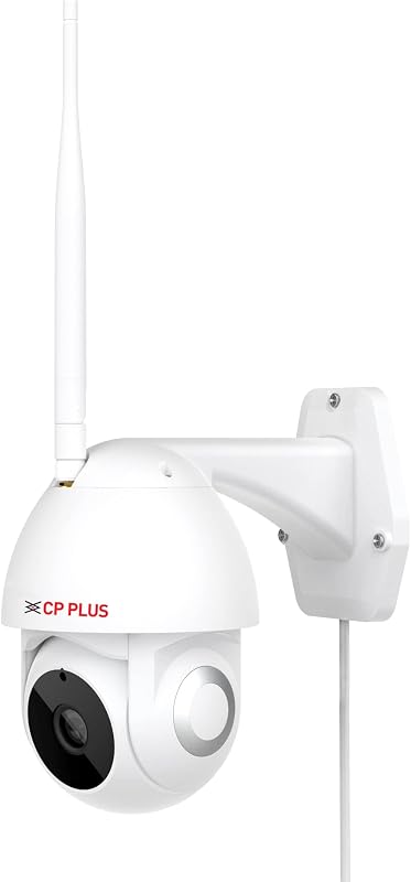 CP PLUS 4MP Outdoor Smart Wi-fi PT Camera | 360° with Pan & Tilt | Two Way Talk | Night Vision| SD Card (Up to 128 GB) | A...
